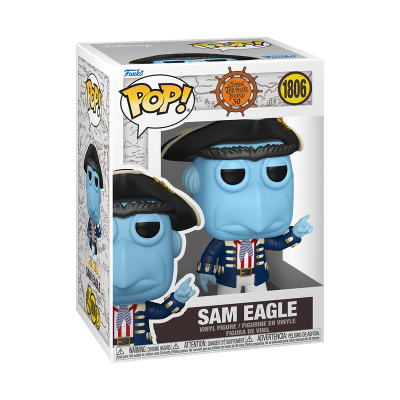 *PRÉ-RESERVA* Funko POP! Disney Muppet Treasure Island Sam Eagle (Pirate) #1806