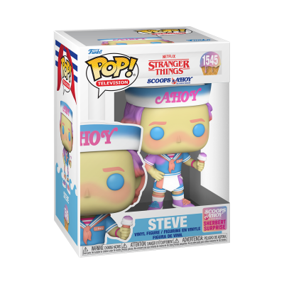 Funko POP! Stranger Things Steve (Scoops Ahoy) #1545