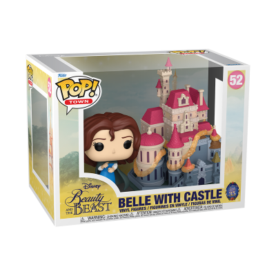 *PRÉ-RESERVA* Funko POP! Town Disney Beauty and the Beast Belle with Castle #52