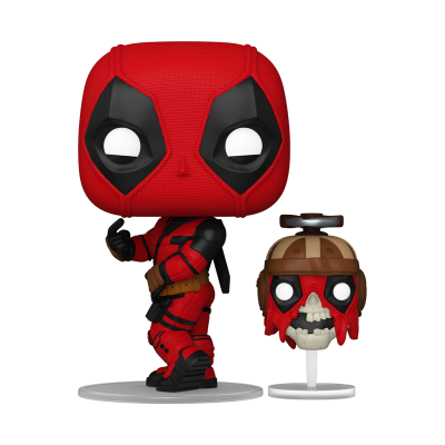 Funko POP! Marvel Deadpool & Wolverine Deadpool with Headpool #1400