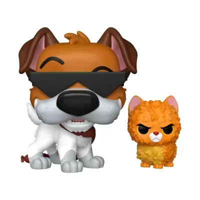 *PRÉ-RESERVA* Bundle Funko POP! Disney Oliver & Company (2 Regulares + 1 CHASE)