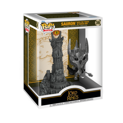*PRÉ-RESERVA* Funko POP! Town The Lord of The Rings Sauron with The Tower of Barad-Dûr #36