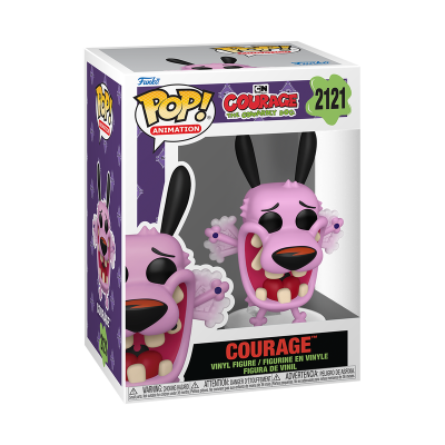 *PRÉ-RESERVA* Funko POP! Courage The Cowardly Dog Courage #2121