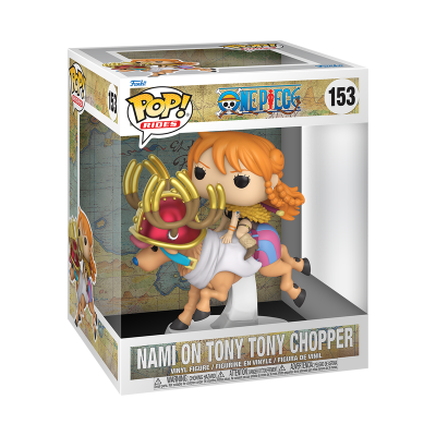 *PRÉ-RESERVA* Funko POP! Rides One Piece Nami on Tony Tony Chopper #153