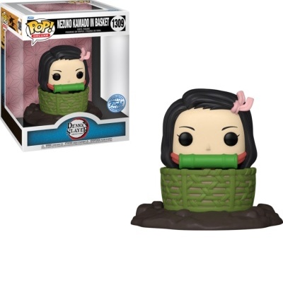 Funko POP! Deluxe Demon Slayer Nezuko Kamado in Basket Special Edition #1309