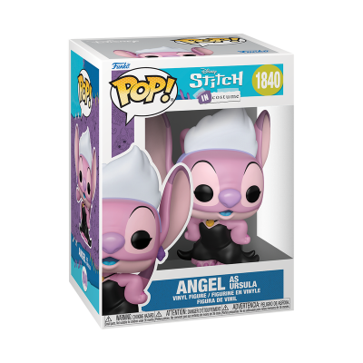 *PRÉ-RESERVA* Funko POP! Disney Stitch In Costume Angel As Ursula #1840