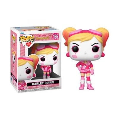 Funko POP! DC Comics Bombshells Harley Quinn Breast Cancer #166