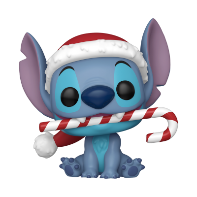 Funko POP! Disney Lilo & Stitch Holiday Stitch with Candy Cane #1502