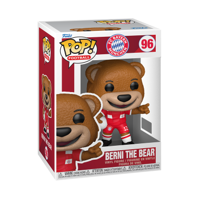 *PRÉ-RESERVA* Funko POP! Football FC Bayern Munchen Berni The Bear #96
