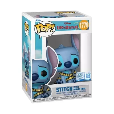 *PRÉ-RESERVA* Funko POP! Disney Lilo & Stitch Stitch with Movie Reel Special Edition #1779