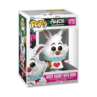 *PRÉ-RESERVA* Funko POP! Disney Alice In Wonderland White Rabbit with Horn #1772