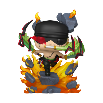 Funko POP! Premium One Piece Roronoa Zoro (King of Hell) Special Edition #2151