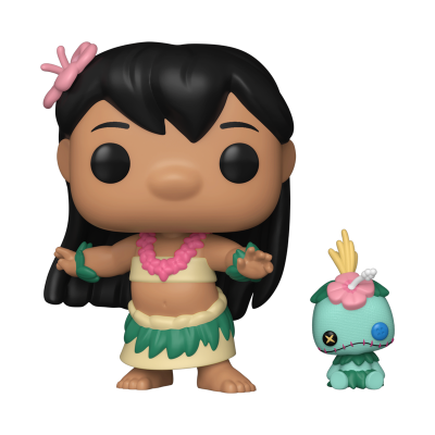*PRÉ-RESERVA* Funko POP! Disney Lilo & Stitch Hula Lilo with Scrump #1741