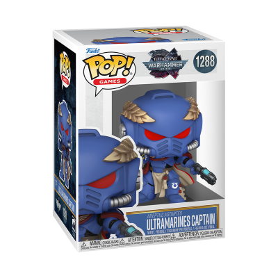 *PRÉ-RESERVA* Funko POP! War Hammer 40000 Total War Ultramarines Captain #1288