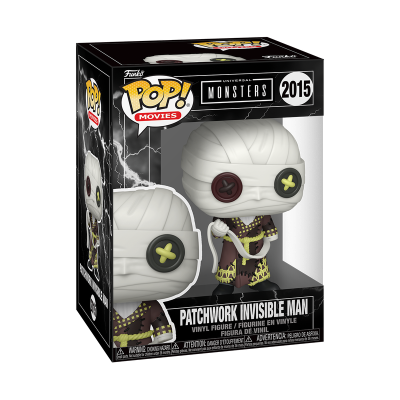 *PRÉ-RESERVA* Funko POP! Universal Monsters Patchwork Invisible Man #2015