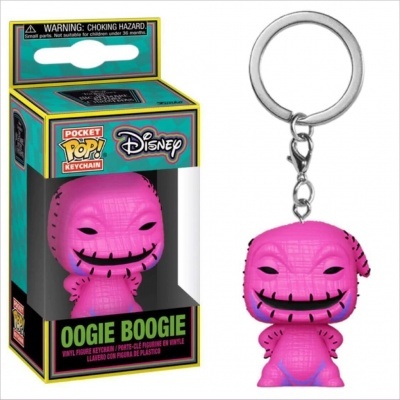 Funko POP! Keychain Nightmare Before Christmas Blacklight Oogie Boogie