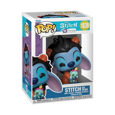 *PRÉ-RESERVA* Funko POP! Disney Stitch In Costume Stitch As Scar #1839