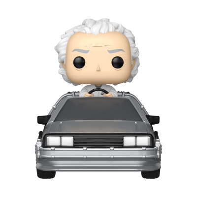 Funko POP! Rides Back To The Future Doc with Time Machine #133