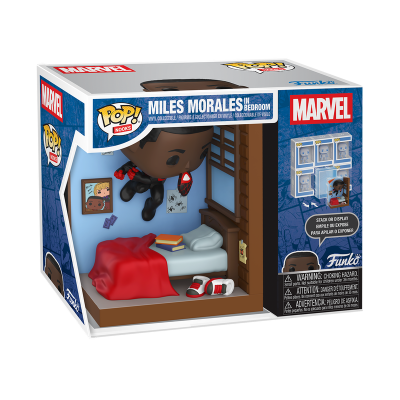 *PRÉ-RESERVA* Funko POP! Nooks Marvel Miles Morales in Bedroom