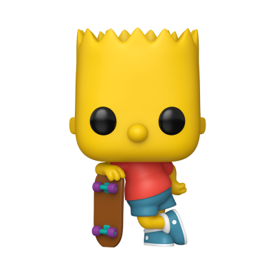 Funko POP! The Simpsons Bart with Skateboard #1652