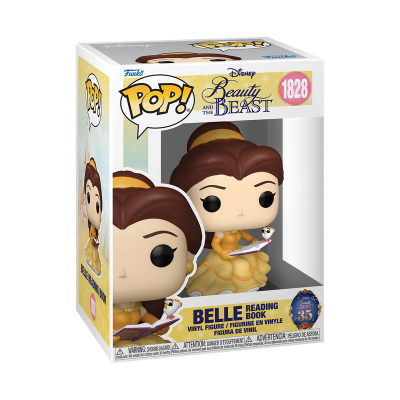 *PRÉ-RESERVA* Funko POP! Disney Beauty and The Beast Belle Reading Book #1828