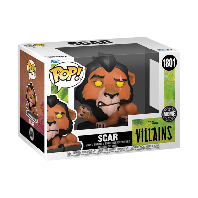 *PRÉ-RESERVA* Funko POP! Disney Villains The Lion King Scar (I'm Surrounded by Idiots) #1801