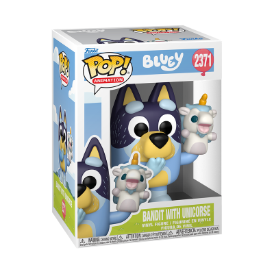 *PRÉ-RESERVA* Funko POP! Bluey Bandit with Unicorse #2371