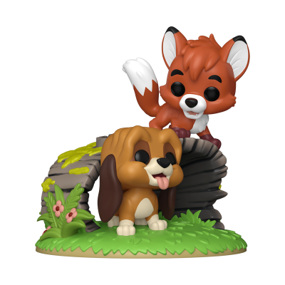*PRÉ-RESERVA* Funko POP! Moment Disney The Fox and The Hound Tod and Copper #1707
