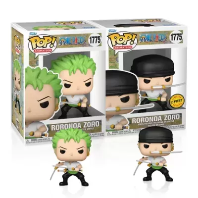 Bundle Funko POP! One Piece Zoro (Two Swords) #1775 + CHASE