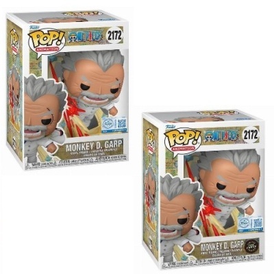 *PRÉ-RESERVA* Bundle Funko POP! One Piece Monkey D. Garp Special Edition #2172 + CHASE