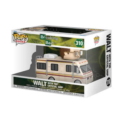 *PRÉ-RESERVA* Funko POP! Rides Breaking Bad Walt with The Crystal Ship #310