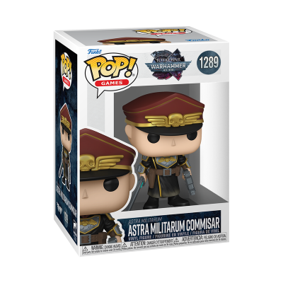 *PRÉ-RESERVA* Funko POP! War Hammer 40000 Total War Astra Militarium Commisar #1289