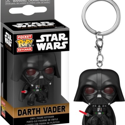 Funko POP! Keychain Star Wars Obi-Wan Darth Vader