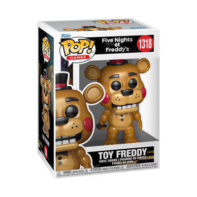 *PRÉ-RESERVA* Funko POP! Five Nights At Freddy's Toy Freddy #1318