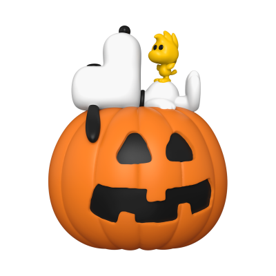 Funko POP! Deluxe Peanuts Snoopy & Woodstock with Pumpkin #1589