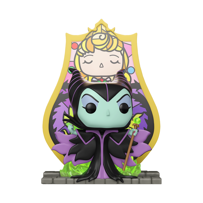 PRÉ-RESERVA - Funko POP! DELUXE "Sleeping Beauty": Maleficent (Princess Aurora Stained Glass) PRÉ-RESERVA - Funko POP! DELUXE "Sleeping Beauty": Maleficent (Princess Aurora Stained Glass)