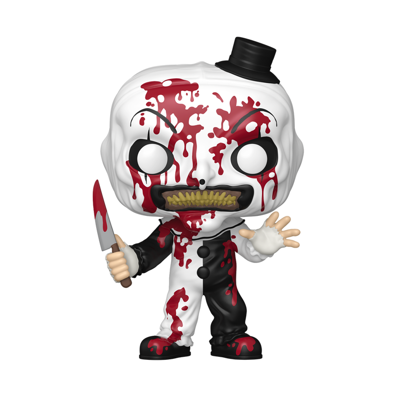 PRÉ-RESERVA - Funko Pop! MOVIES "Terrifier 3": Art the Clown with Knife (Bloody) #1948 (SPECIAL EDITION) PRÉ-RESERVA - Funko Pop! MOVIES "Terrifier 3": Art the Clown with Knife (Bloody) #1948 (SPECIAL EDITION)