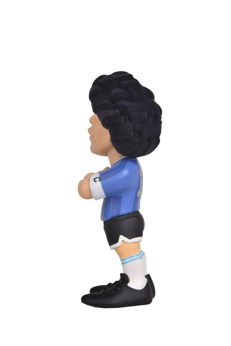 Figurine Maradona Football Legends #113 - Minix 12 Cm - Collection Officielle Avec Boîte Présentation