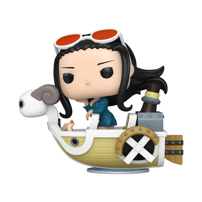 Funko POP! RIDES DELUXE "One Piece": Nico Robin with Mini Merry II #132 (SDCC 2025 Exclusive)