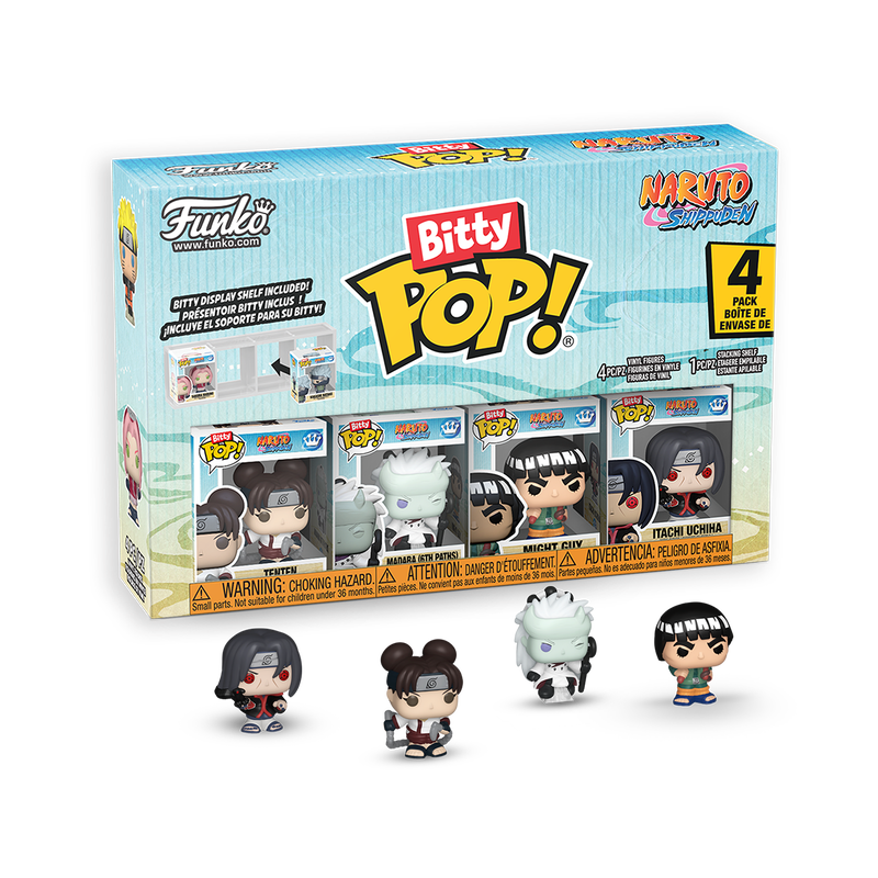 PRÉ-RESERVA - Bitty POP! "Naruto Shippuden" 4 Pack: Battles PRÉ-RESERVA - Bitty POP! "Naruto Shippuden" 4 Pack: Battles
