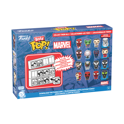 PRÉ-RESERVA - Bitty POP! MARVEL "Spider-Man" 4 Pack: Miles Morales PRÉ-RESERVA - Bitty POP! MARVEL "Spider-Man" 4 Pack: Miles Morales