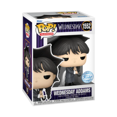 Funko POP! "Wednesday": Wednesday Addams (With Umbrella) #1552 (Exclusive)