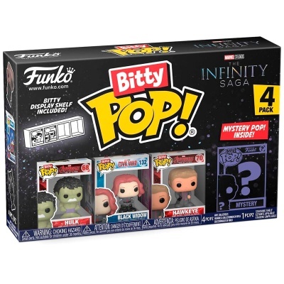 Bitty POP! Marvel "The Infinity Saga" 4 Pack Series 2 (Hulk)