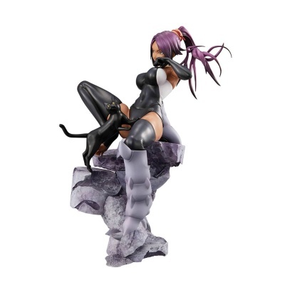 DISPONÍVEL POR ENCOMENDA -  Estatueta "Bleach": Shihouin Yoruichi (20 CM)