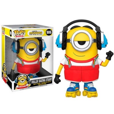 Funko POP! Movies "Minions 2": 10" Roller Skating Stuart Funko POP! Movies "Minions 2": 10" Roller Skating Stuart