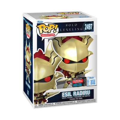 PRÉ-RESERVA - Funko POP! ANIMATION "Solo Leveling": Esil Radiru #2497 (2026 FALL CONVENTION FUNKO EXCLUSIVE)