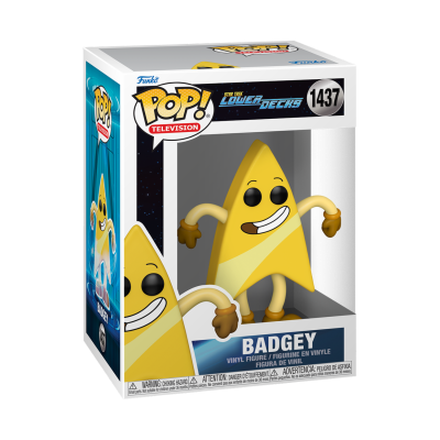 PRÉ-RESERVA - Funko POP! "Star Trek - Lower Decks": Badgey PRÉ-RESERVA - Funko POP! "Star Trek - Lower Decks": Badgey