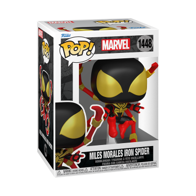 Funko Pop!  Marvel: BUNDLE Miles Morales Iron Spider + CHASE