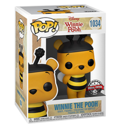 PRÉ-RESERVA - Funko POP! "Winnie The Pooh": Winnie The Pooh as Bee #1034 (Exclusive)