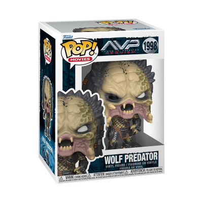 PRÉ-RESERVA - Funko Pop! MOVIES "Aliens vs. Predator: Requiem": Wolf Predator PRÉ-RESERVA - Funko Pop! MOVIES "Aliens vs. Predator: Requiem": Wolf Predator